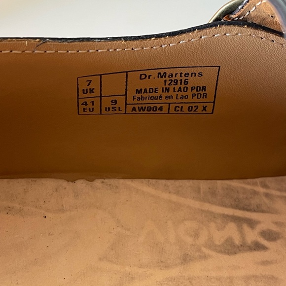 DR MARTENS 8065 SMOOTH LEATHER MARY JANE SHOES - Picture 4 of 7